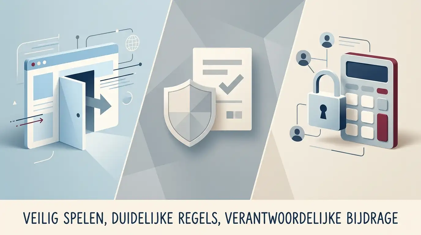 Drie Nederlandse beoordelingspunten voor online gokken: toegang, vergunning en bescherming met belastingcontext